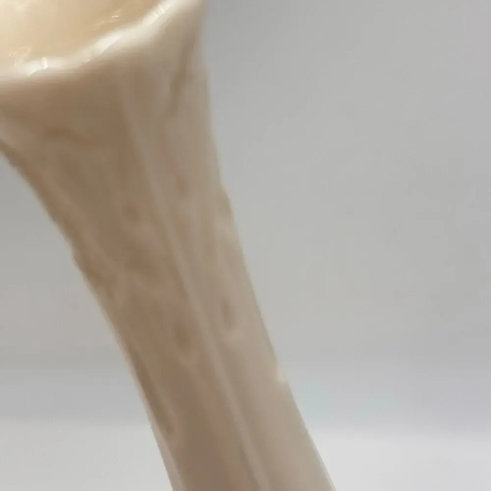 Lenox Ivory Bud Vase Embossed Floral Porcelain Mini Vase Made in USA